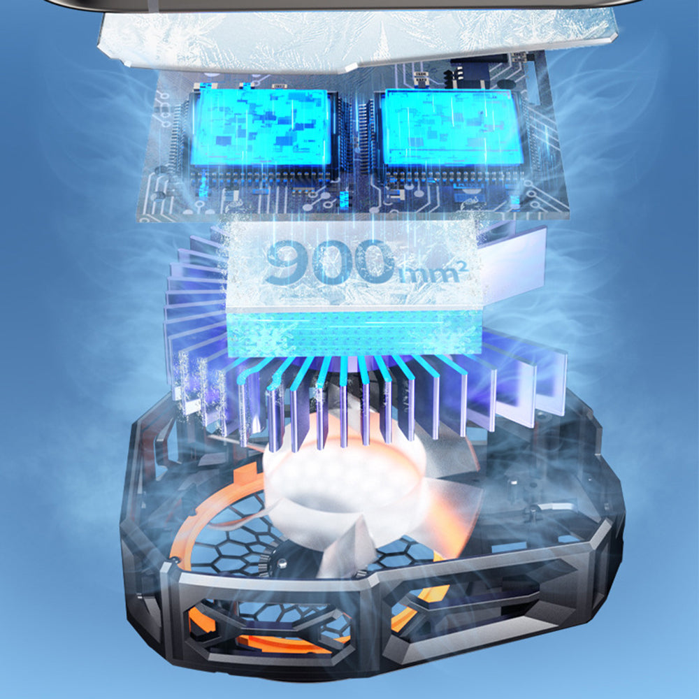 Cooler Gaming Telemóvel Techsuit SL16, Preto