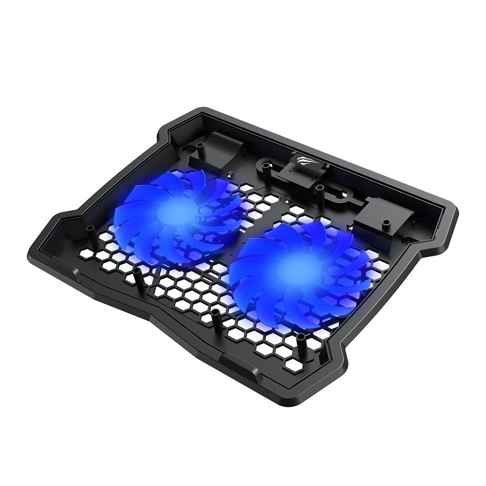 Cooler HAVIT F2075 para Laptop 10inch - 15.6inch, Preto