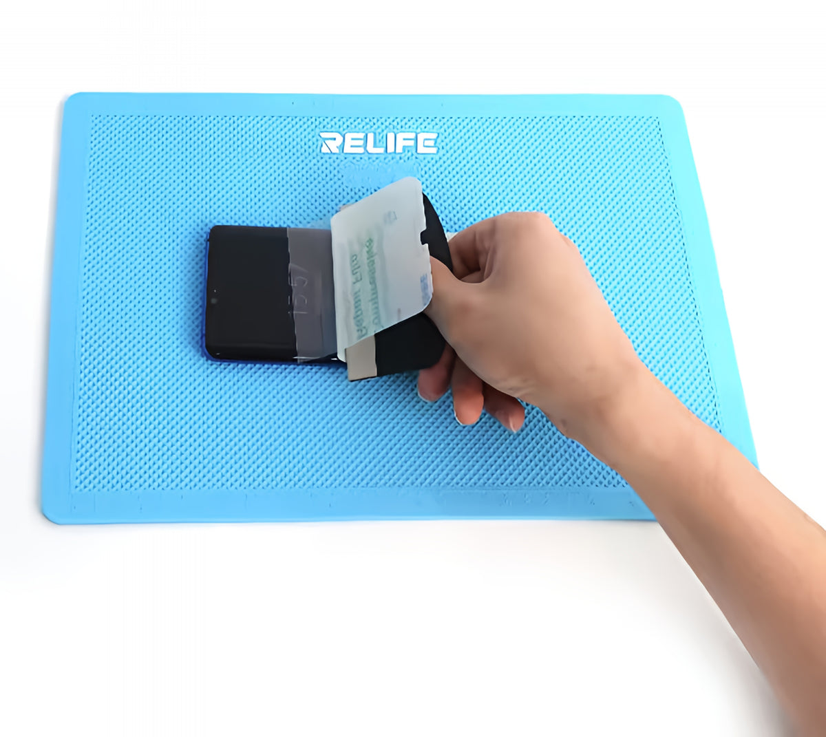 Tapete de Serviço Relife RL-004D, 339mm x 229mm, Azul