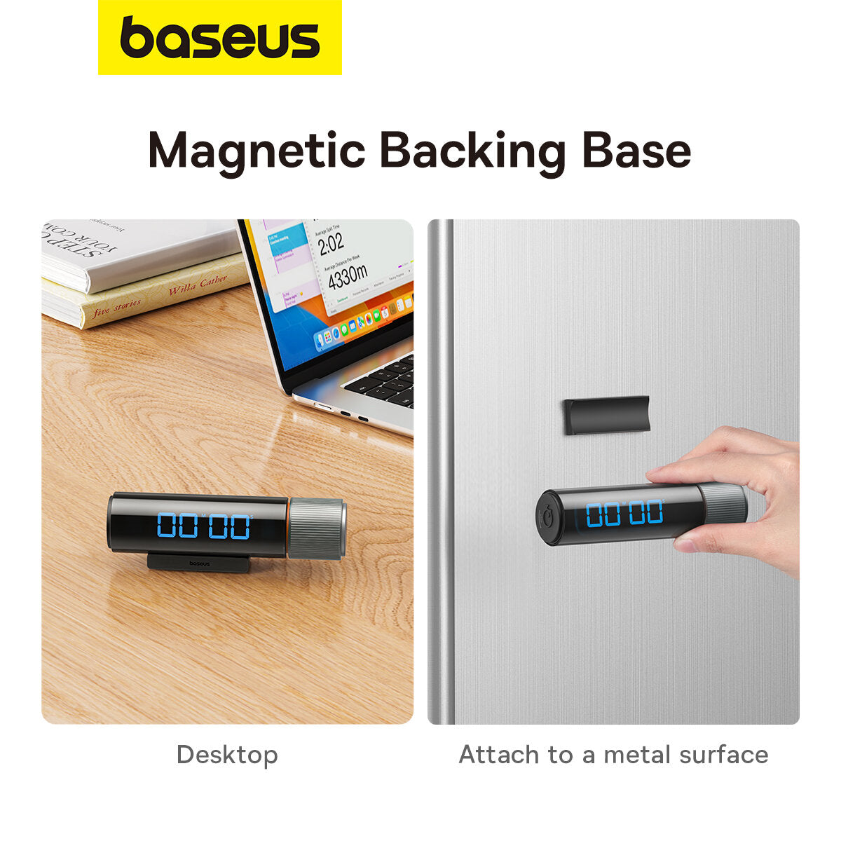 Timer Temporizador Baseus Heyo, Preto L60448003111-00