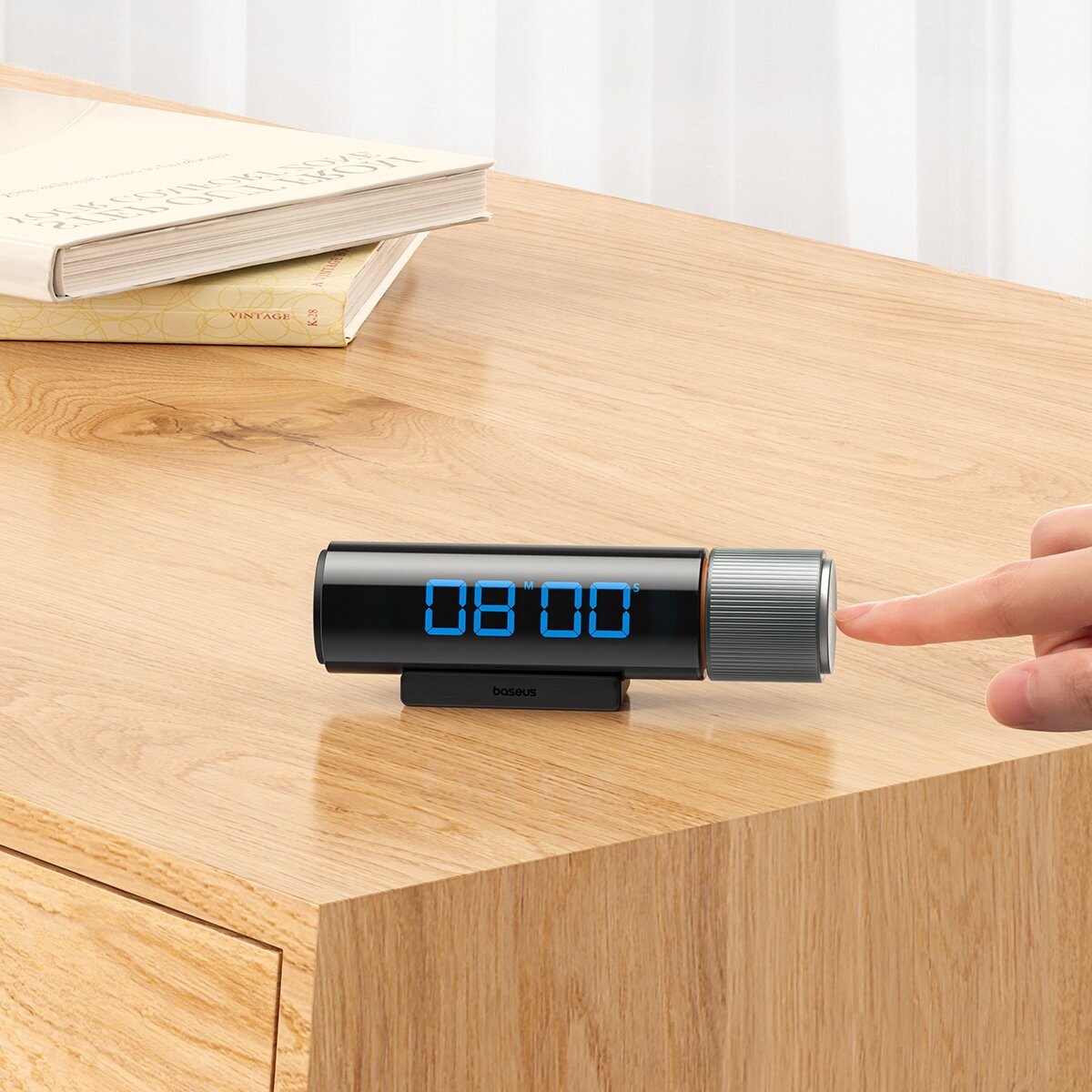 Timer Temporizador Baseus Heyo, Preto L60448003111-00