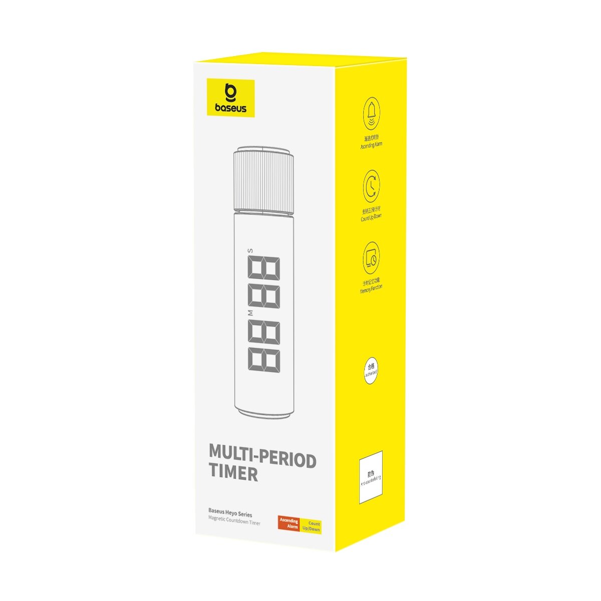 Timer Temporizador Baseus Heyo, Preto L60448003111-00