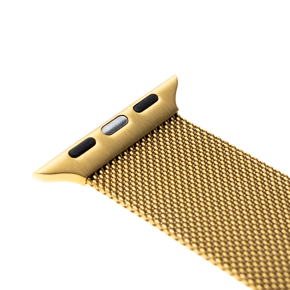 Pulseira Fixed Mesh para Apple Watch 42mm / 41mm / 40mm / 38mm Series, Dourada