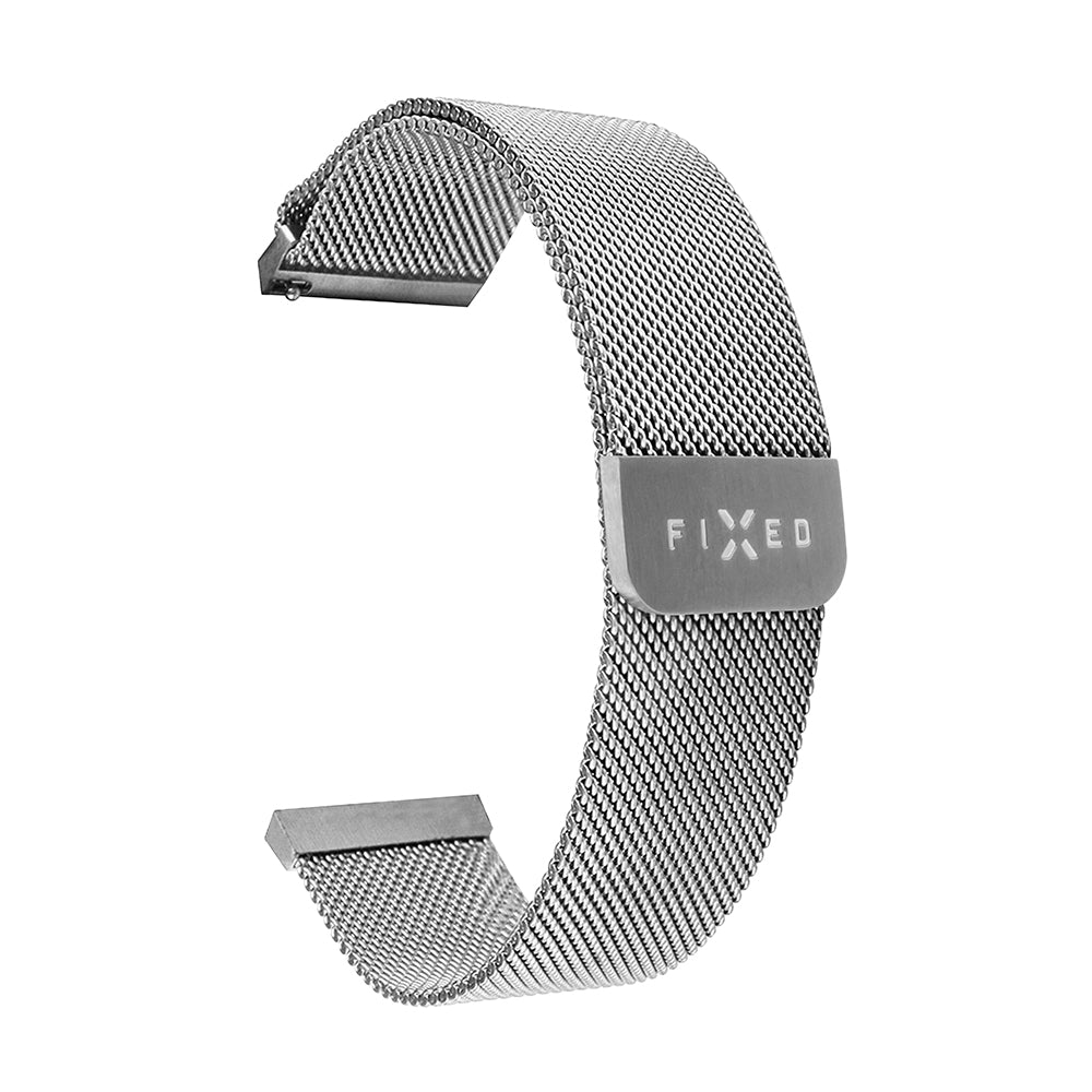 Pulseira Fixed Mesh para Huawei Watch / Xiaomi Watch Series, 22mm, Prateada