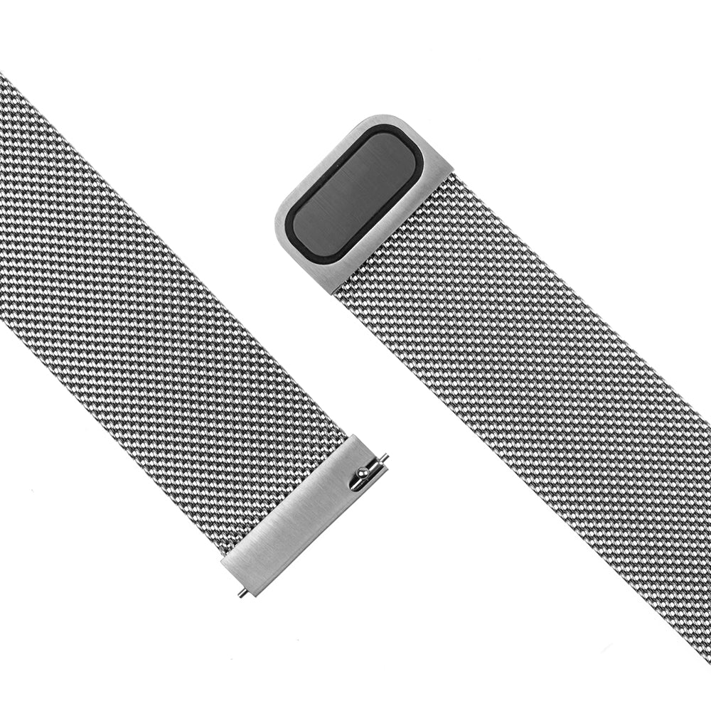 Pulseira Fixed Mesh para Huawei Watch / Xiaomi Watch Series, 22mm, Prateada
