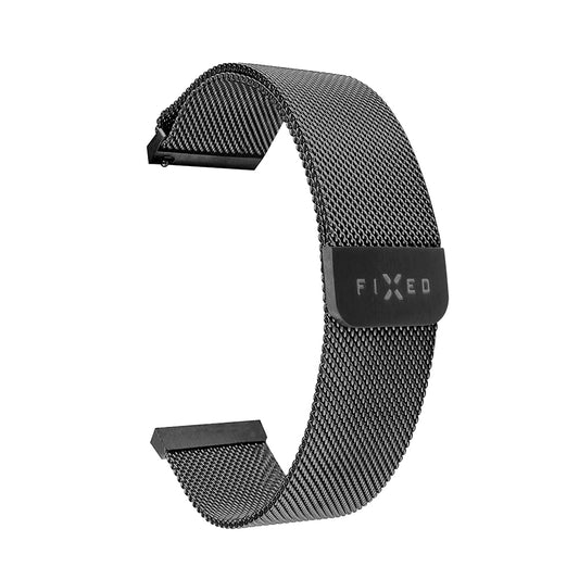 Pulseira Fixed Mesh para Huawei Watch / Xiaomi Watch Series, 22mm, Preta.