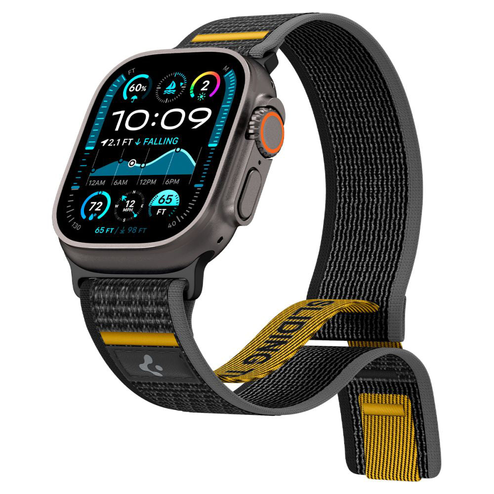 Curea Spigen Athlex Air para Apple Watch 49mm / 46mm / 45mm / 44mm Series, Preta AMP09033