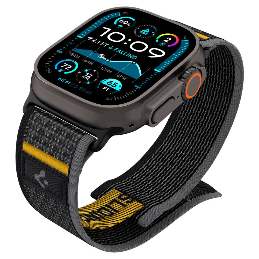Curea Spigen Athlex Air para Apple Watch 49mm / 46mm / 45mm / 44mm Series, Preta AMP09033