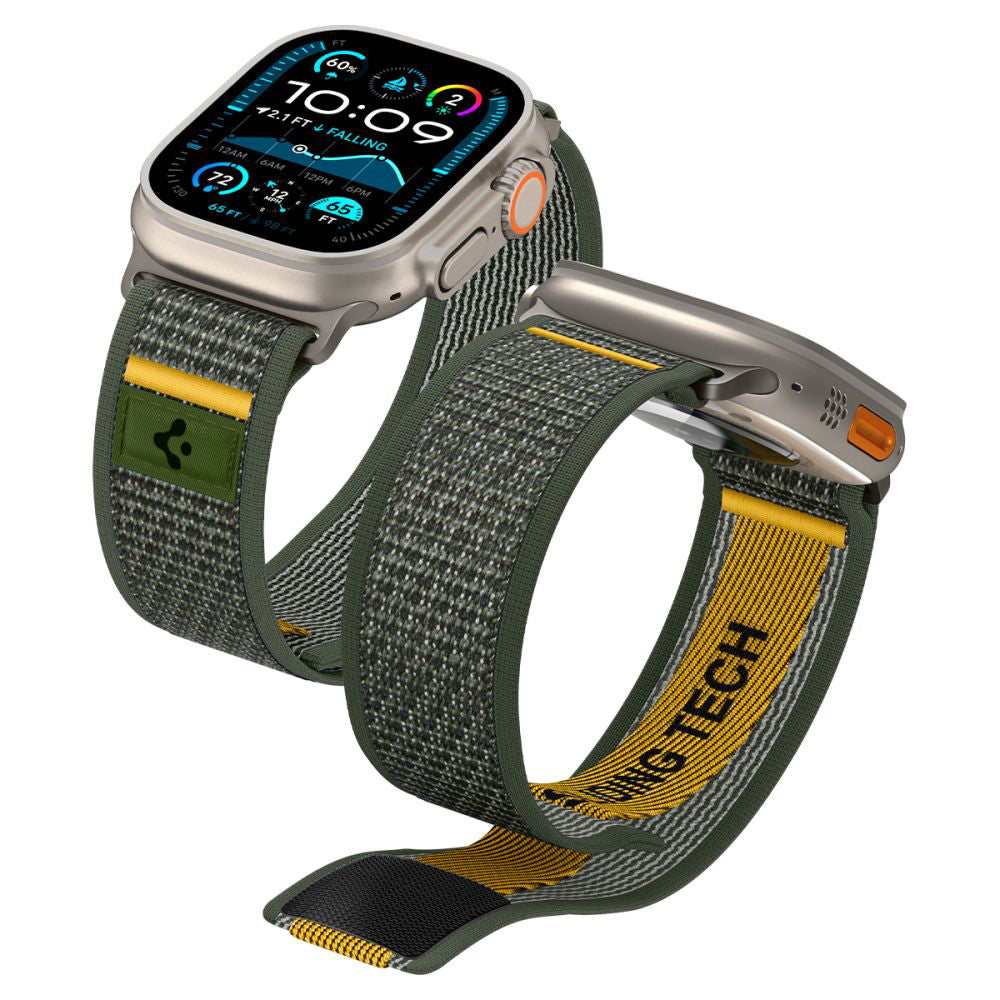 Cinta Spigen Athlex Air para Apple Watch 49mm / 46mm / 45mm / 44mm Series, Verde AMP09035