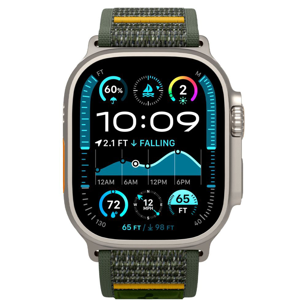 Cinta Spigen Athlex Air para Apple Watch 49mm / 46mm / 45mm / 44mm Series, Verde AMP09035
