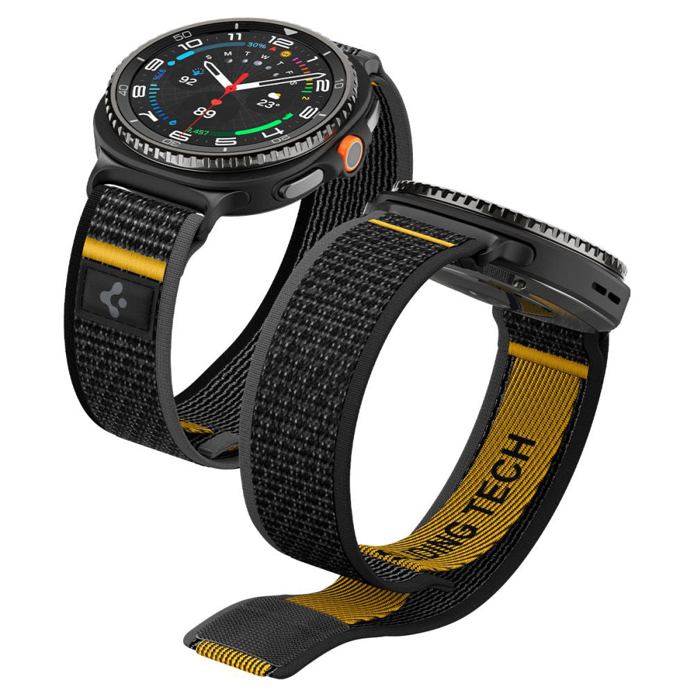 Curea Spigen Athlex Air para Samsung Galaxy Watch8 / Watch8 Classic Series, Preta AMP10111