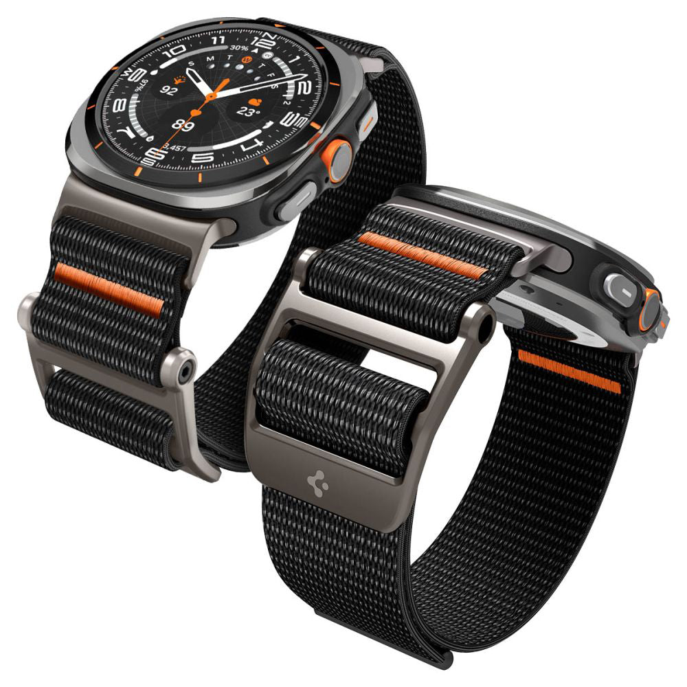 Curea Spigen DuraPro Flex para Samsung Galaxy Watch Ultra, Preta AMP08773