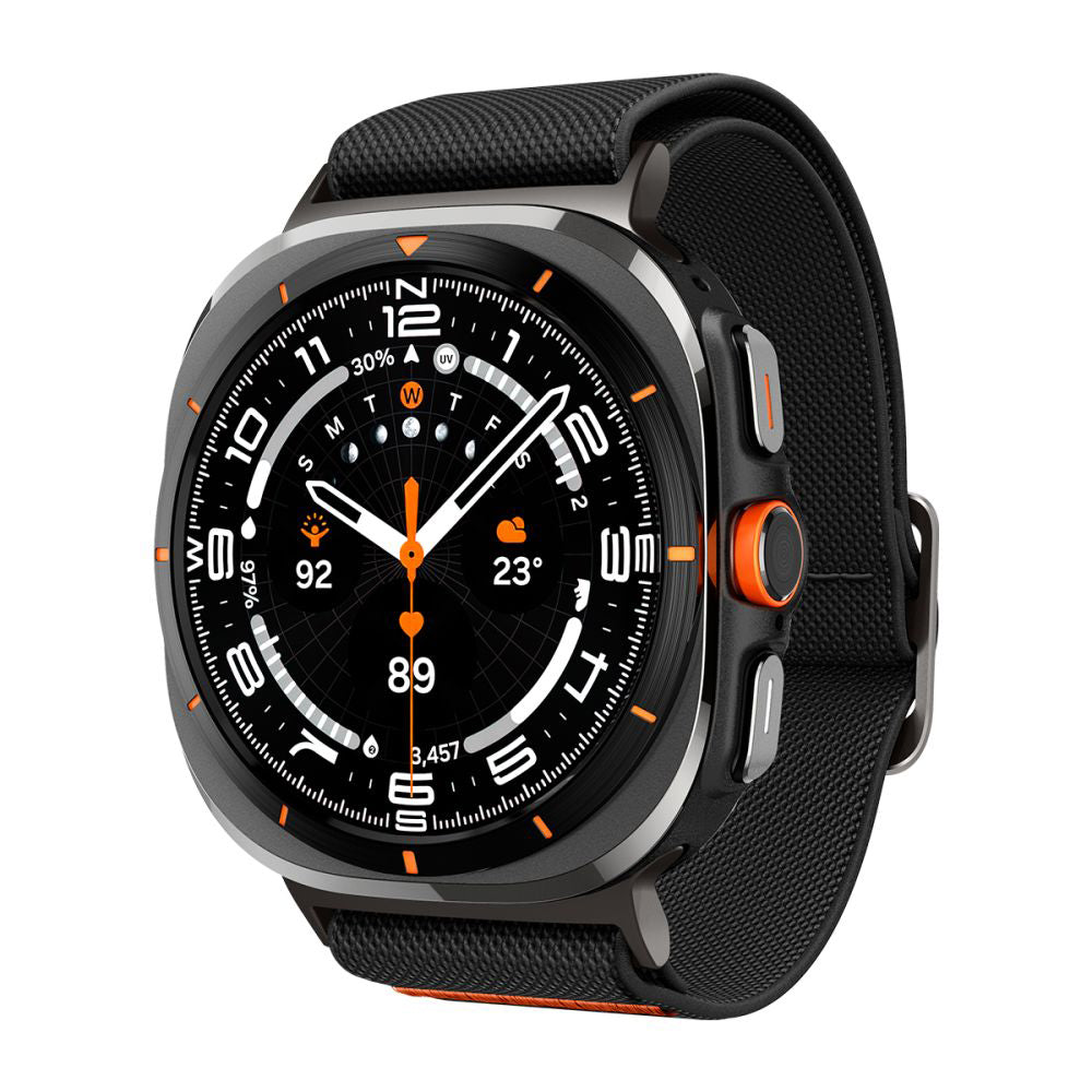 Curea Spigen Fit Lite para Samsung Galaxy Watch Ultra, Preta AMP08772