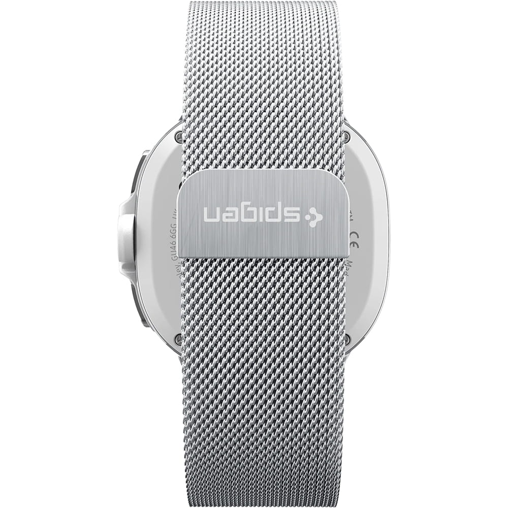 Pulseira Spigen Metal Fit para Samsung Galaxy Watch9 / Watch8 / Watch8 Classic Series, Prateada AMP10121