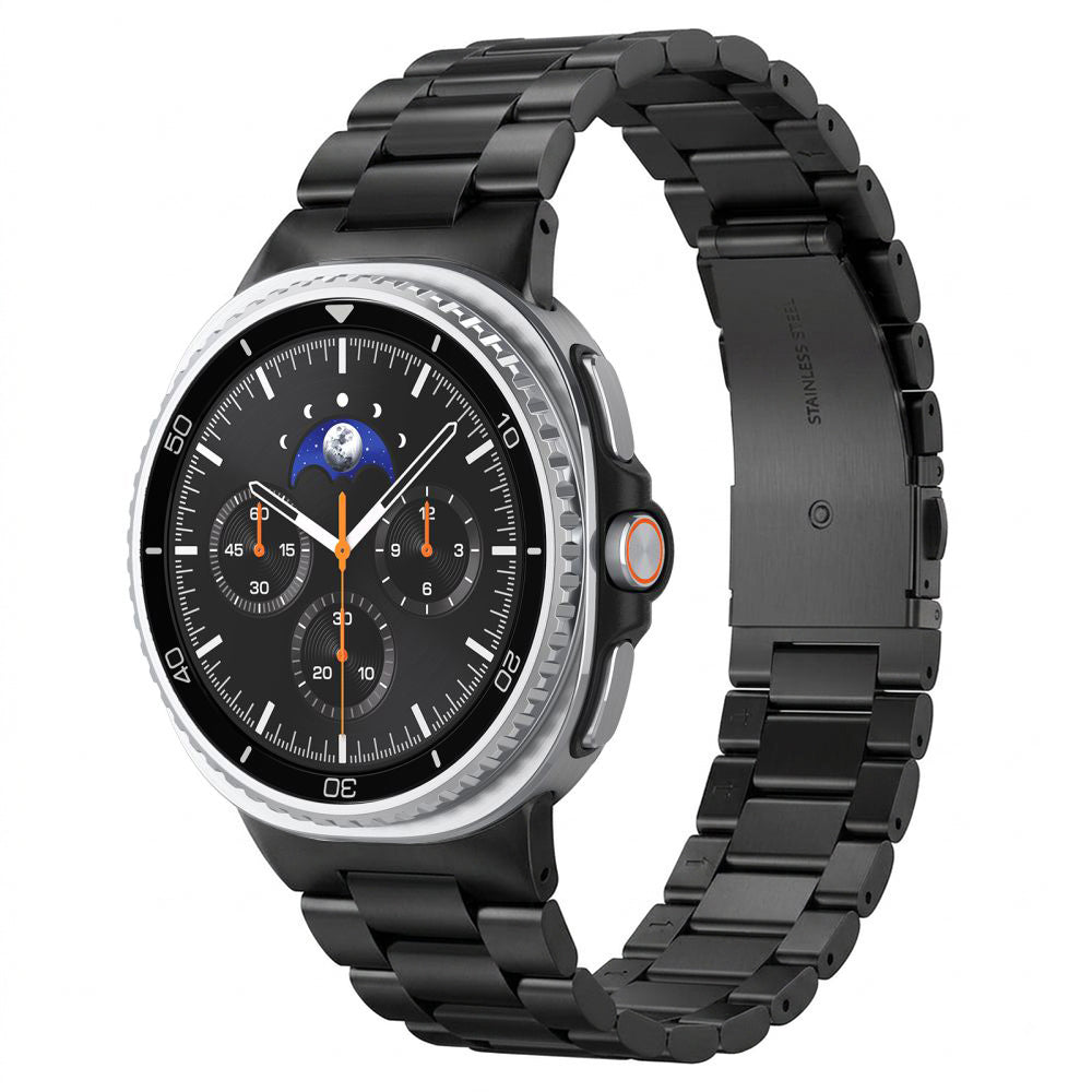 Pulseira Spigen Modern Fit 316L para Samsung Galaxy Watch9 / Watch8 / Watch8 Classic Series, Preta AMP11608