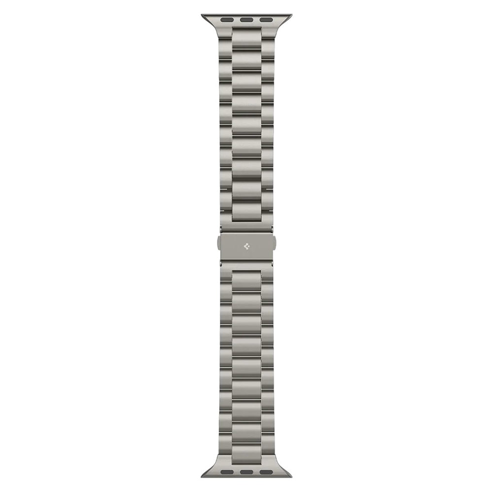 Bracelete Spigen Modern Fit Titanium para Apple Watch Series 49 mm / 46 mm / 45 mm / 44 mm, Cinzento AMP09105
