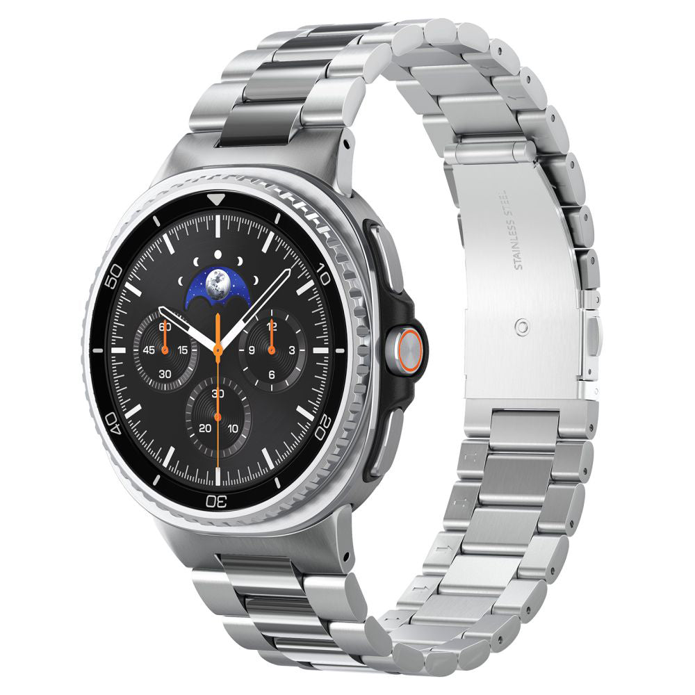 Curea Spigen Modern Fit para Samsung Galaxy Watch8 / Watch8 Classic Series, Prateada AMP10120