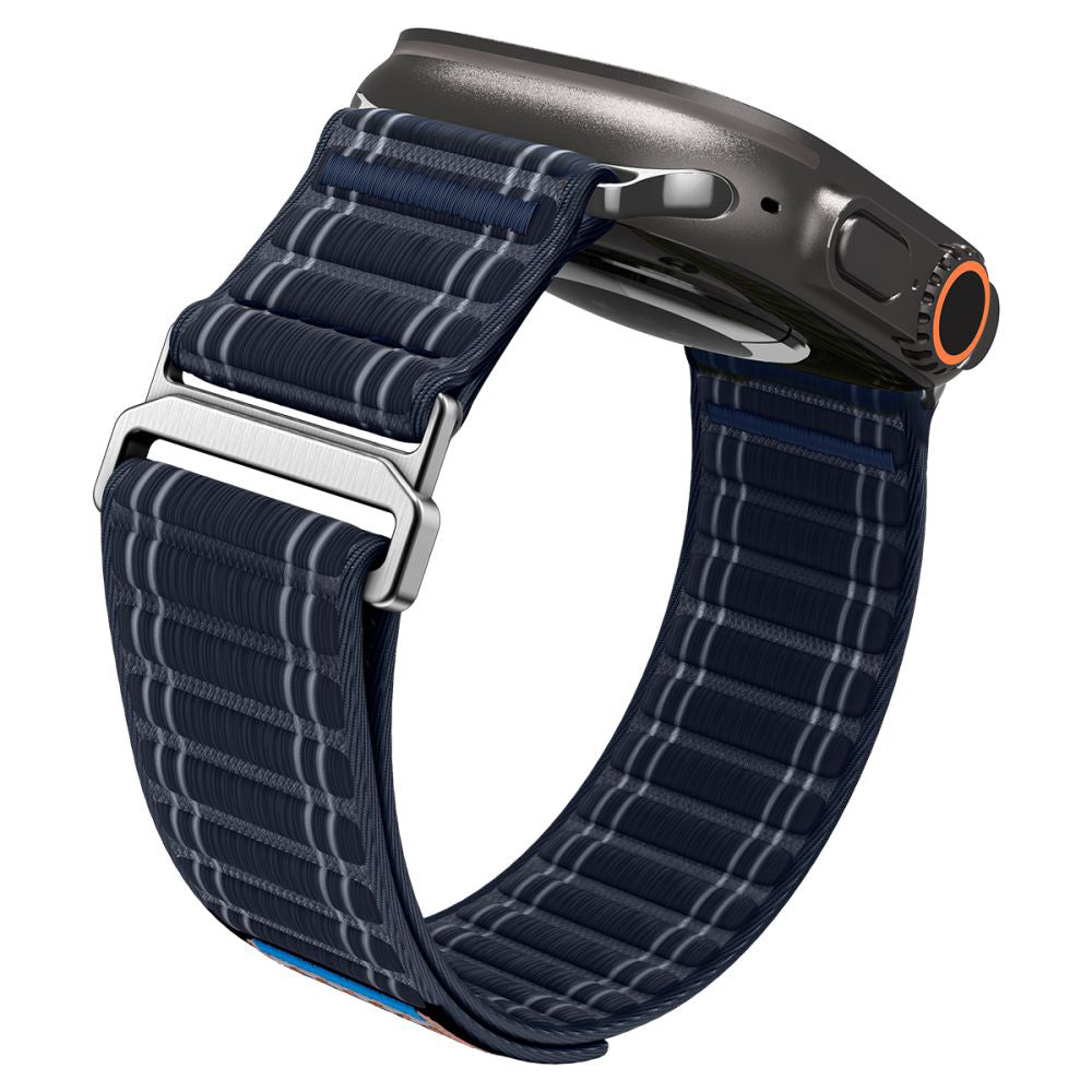 Correia Spigen WBF0 para Apple Watch 49mm / 46mm / 45mm / 44mm Series, Azul Marinho AMP10143