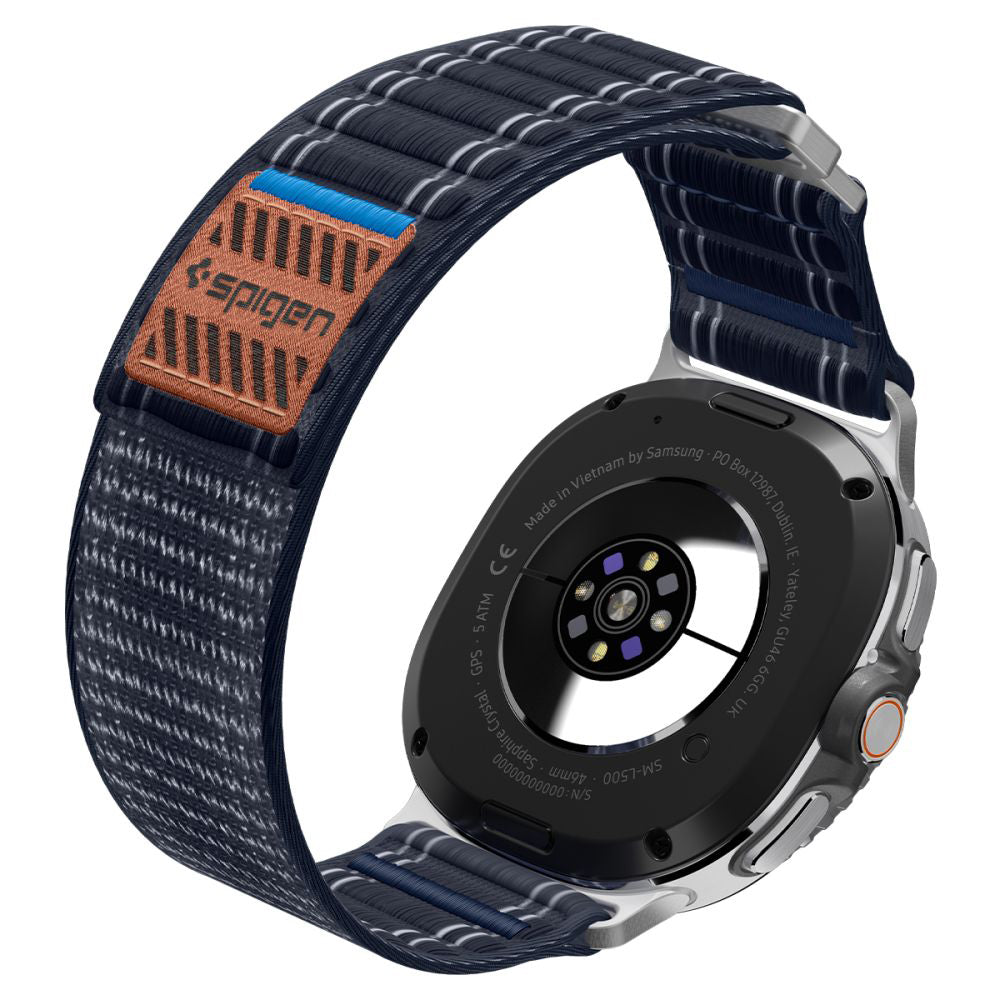 Cinta Spigen WBF0 para Samsung Galaxy Watch8 / Watch8 Classic Series, Azul-marinho