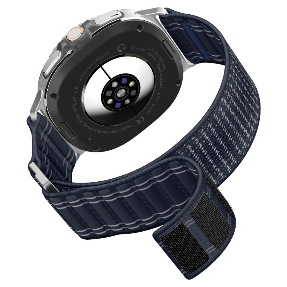 Cinta Spigen WBF0 para Samsung Galaxy Watch8 / Watch8 Classic Series, Azul-marinho