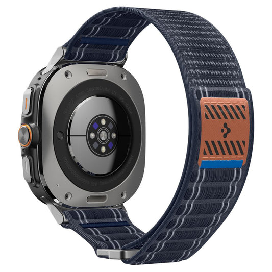 Correia Spigen WBF0 para Samsung Galaxy Watch Ultra, Azul-marinho