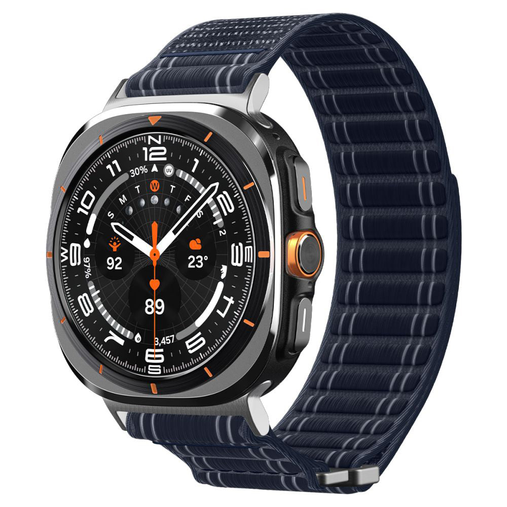 Pulseira Spigen WBF0 para Samsung Galaxy Watch Ultra, Azul Marinho AMP10148