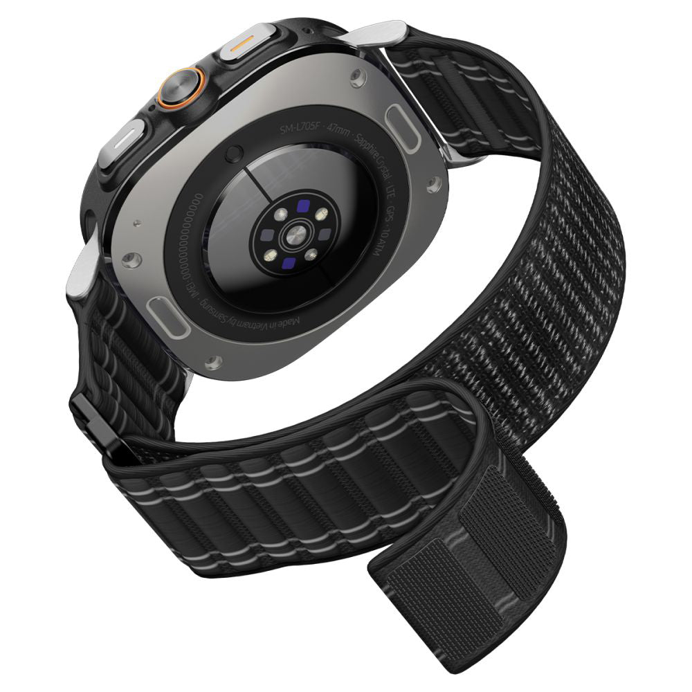 Correia Spigen WBF0 para Samsung Galaxy Watch Ultra, Preta AMP10146