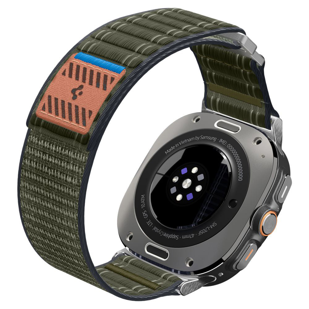 Cinta Spigen WBF0 para Samsung Galaxy Watch Ultra, Verde