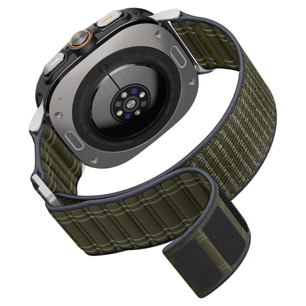 Cinta Spigen WBF0 para Samsung Galaxy Watch Ultra, Verde