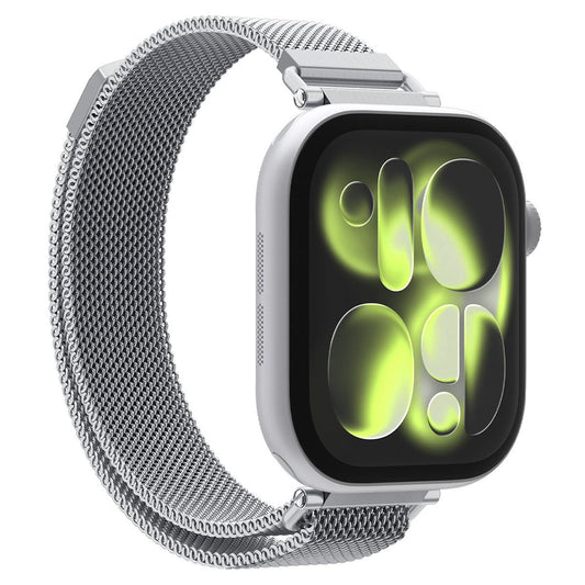Spigen WBM4 Band for Apple Watch 42mm / 41mm / 40mm Series, Silver AMP10498