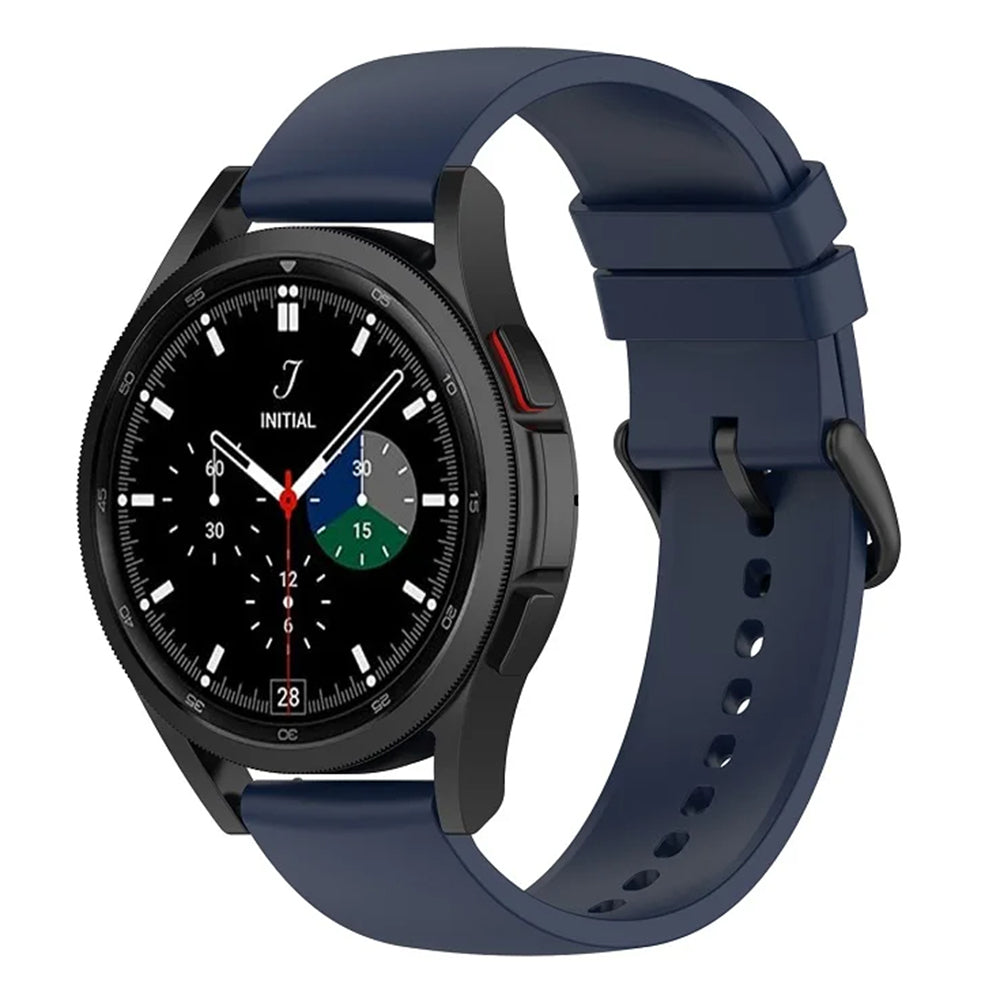 Pulseira Techsuit W001 para Samsung Galaxy Watch / Huawei Watch Series, 20mm, Azul Escuro