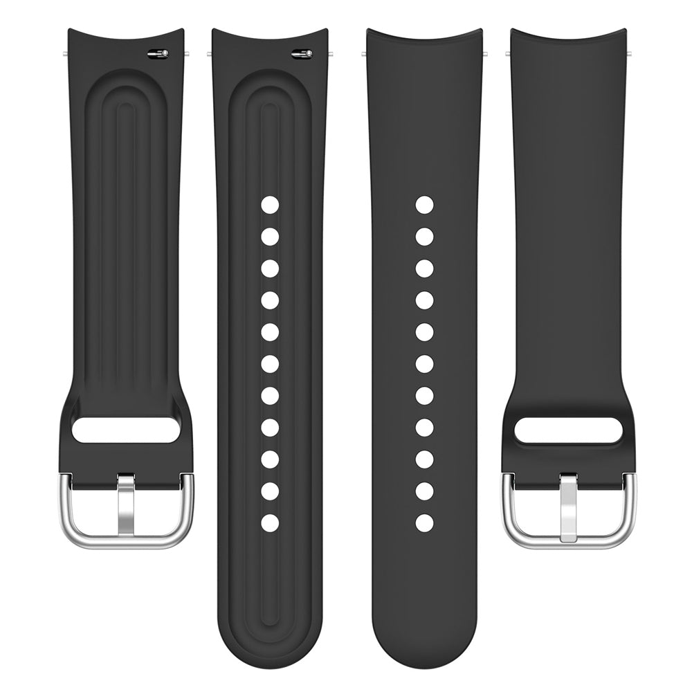 Pulseira Techsuit W003 para Huawei Watch / Xiaomi Watch Series, 22mm, Preta.