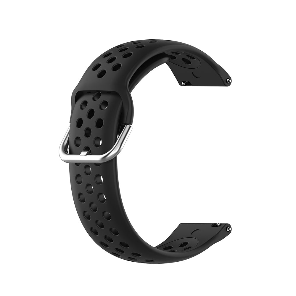 Cinta Techsuit W004 para Samsung Galaxy Watch / Huawei Watch Series, 22mm, Preta