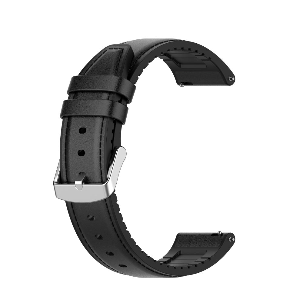 Curea Techsuit W007 para Samsung Galaxy Watch / Huawei Watch Series, 22mm, Preta