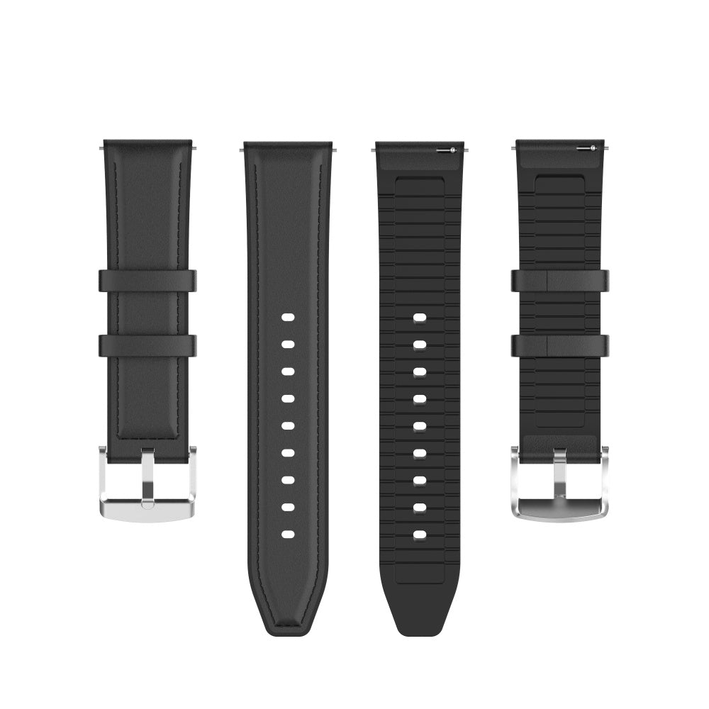 Curea Techsuit W007 para Samsung Galaxy Watch / Huawei Watch Series, 22mm, Preta