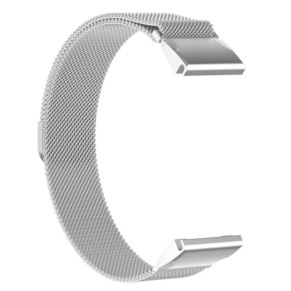 Correia Techsuit W009 para Garmin Watch Fenix Series, 26mm, Prateada