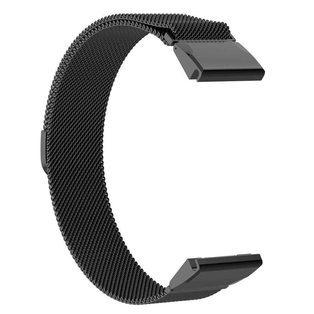Techsuit W009 Strap for Garmin Watch Fenix Series, 26mm, Black
