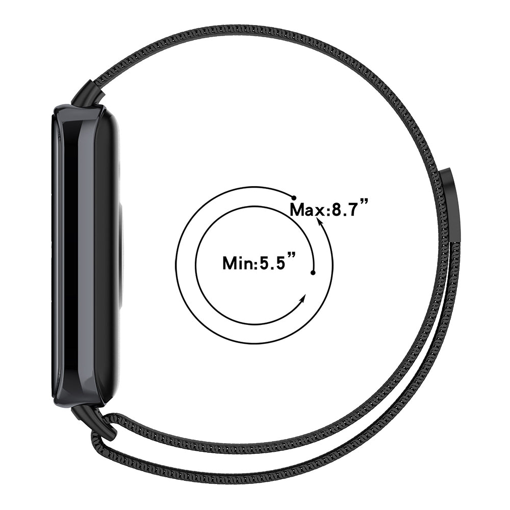Curea Techsuit W009 para Honor Band 9, Prateada