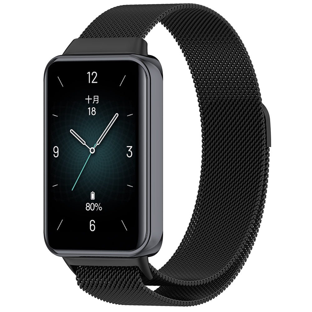 Curea Techsuit W009 para Honor Band 9, Preta