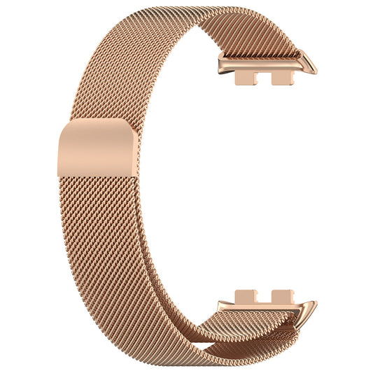 Curea Techsuit W009 para Honor Band 9, Rosa Dourado