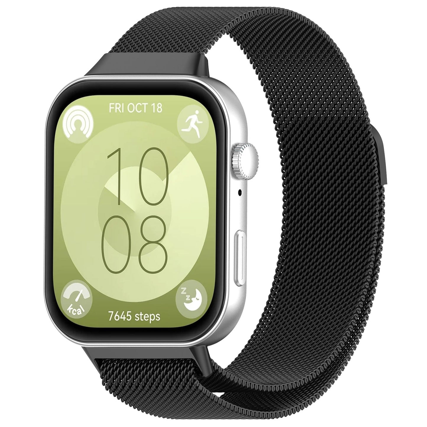 Cinta Techsuit W009 para Huawei Watch Fit 4 Pro / Fit 4 / Fit 3, Preta