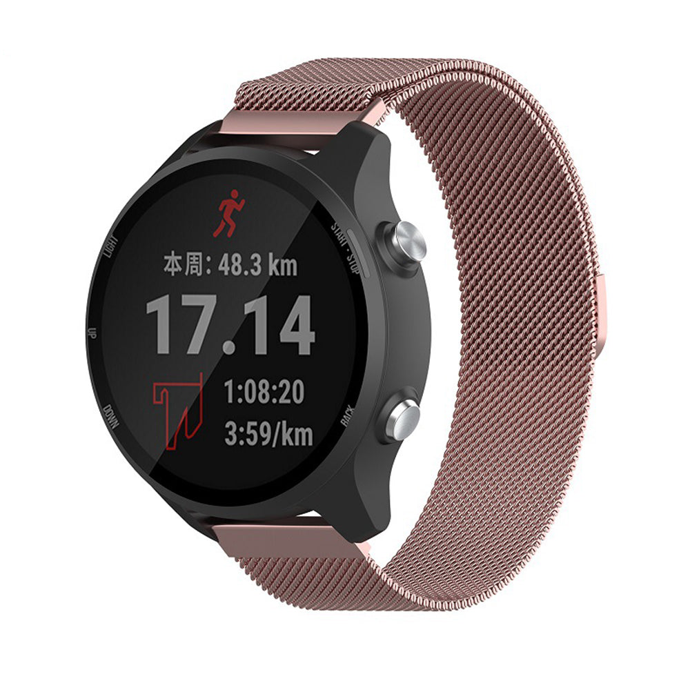 Correia Techsuit W009 para Huawei Watch / Garmin Watch Series, 18mm, Rosa.