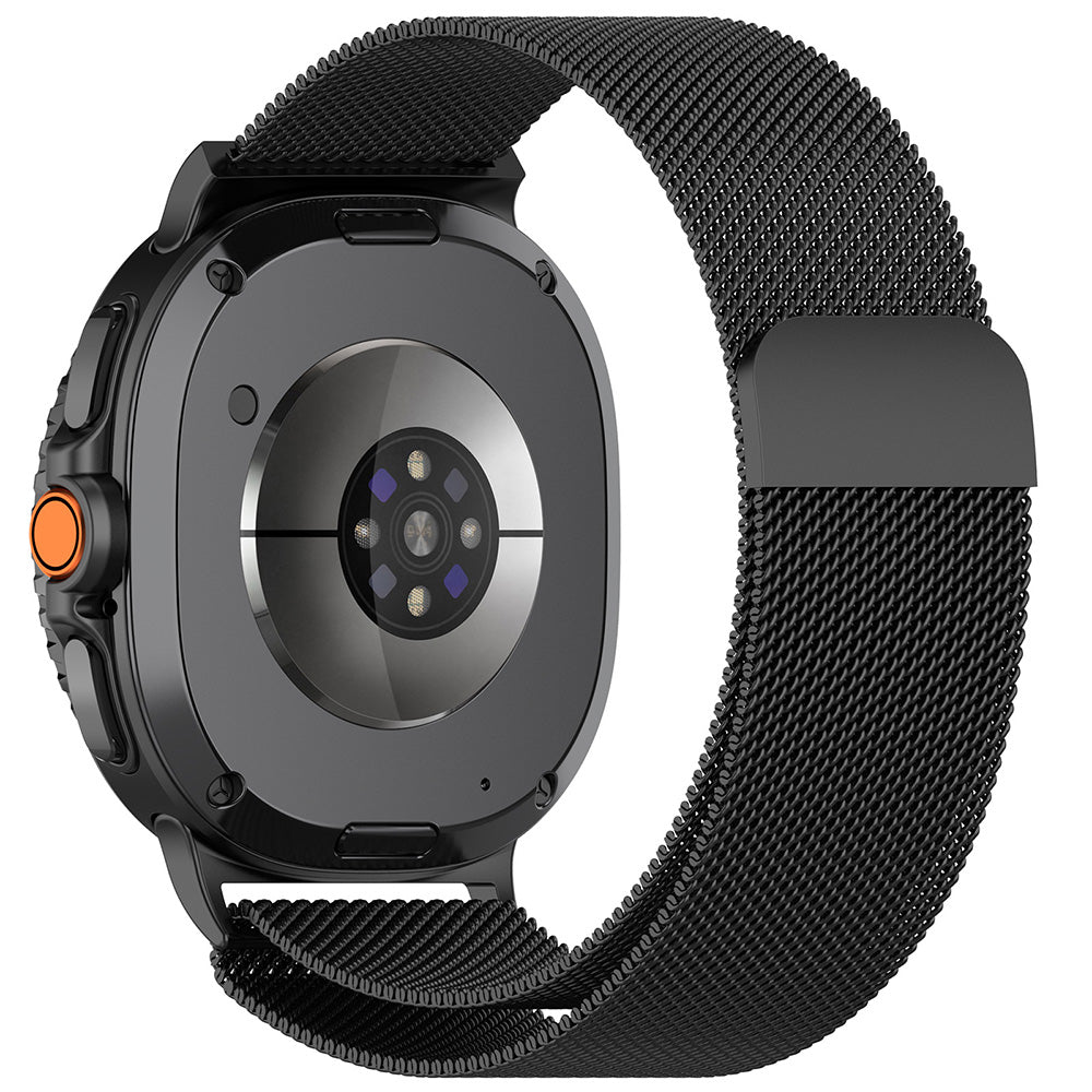 Curea Techsuit W009 para Samsung Galaxy Watch8 / Watch8 Classic Series, Preta