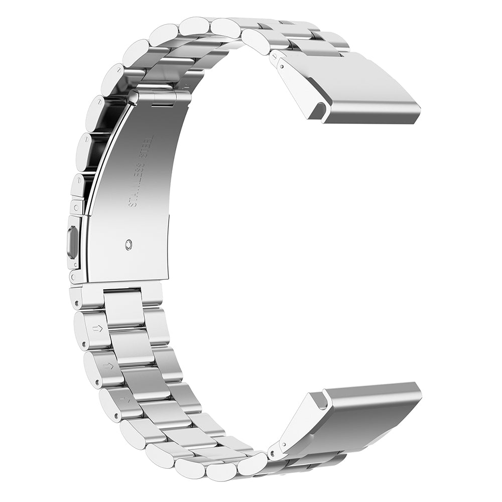 Cinta Techsuit W010 para Garmin Watch Fenix / Forerunner Series, 22mm, Prateada