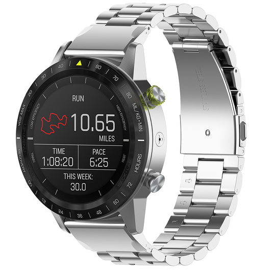Curea Techsuit W010 para Garmin Watch Fenix Series, 26mm, Prateada