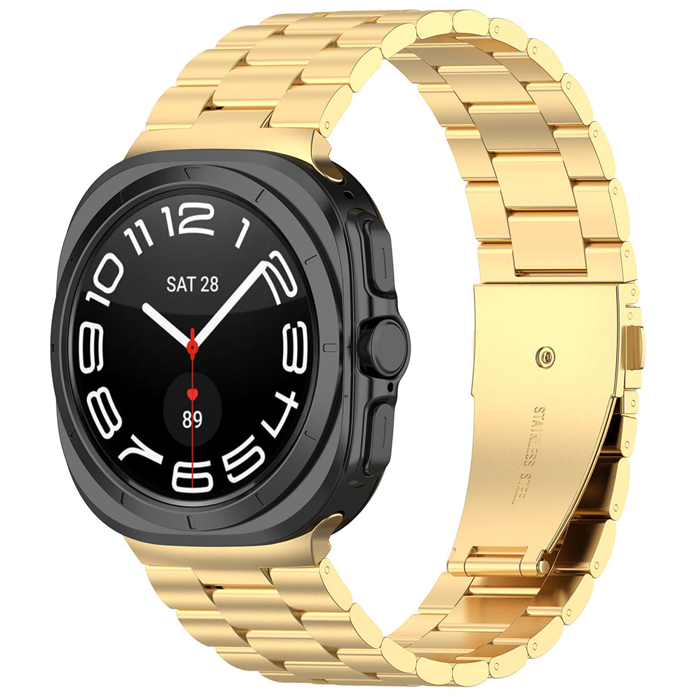 Pulseira Techsuit W010 para Samsung Galaxy Watch Ultra, Dourada