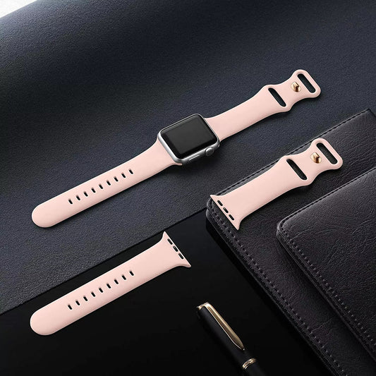 Pulseira Techsuit W031 para Apple Watch 49mm / 46mm / 45mm / 44mm / 42mm Series, Rosa