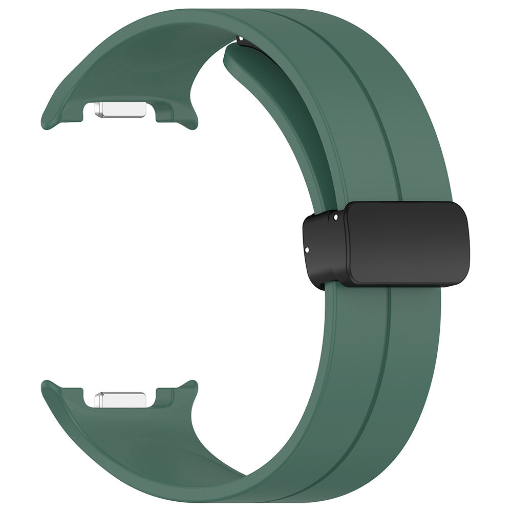 Curea Techsuit W011 para Samsung Galaxy Watch8 / Watch8 Classic Series, Verde Escuro