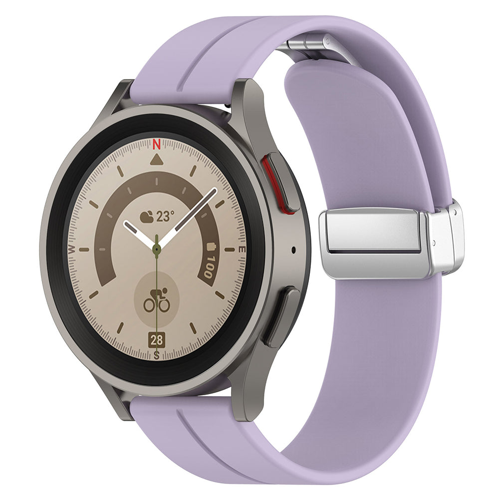 Pulseira Techsuit W011 para Samsung Galaxy Watch / Huawei Watch Series, 20mm, Roxo