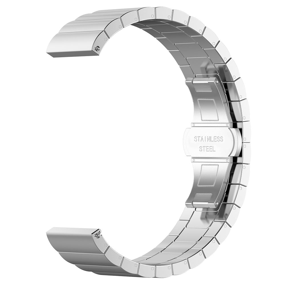 Pulseira Techsuit W012 para Huawei Watch / Xiaomi Watch Series, 22mm, Prateada